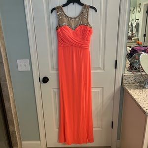 Bright formal gown